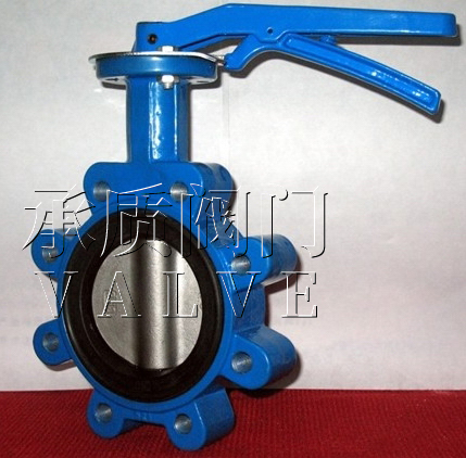 D371X凸耳对夹蝶阀(图2) D371X凸耳对夹蝶阀1