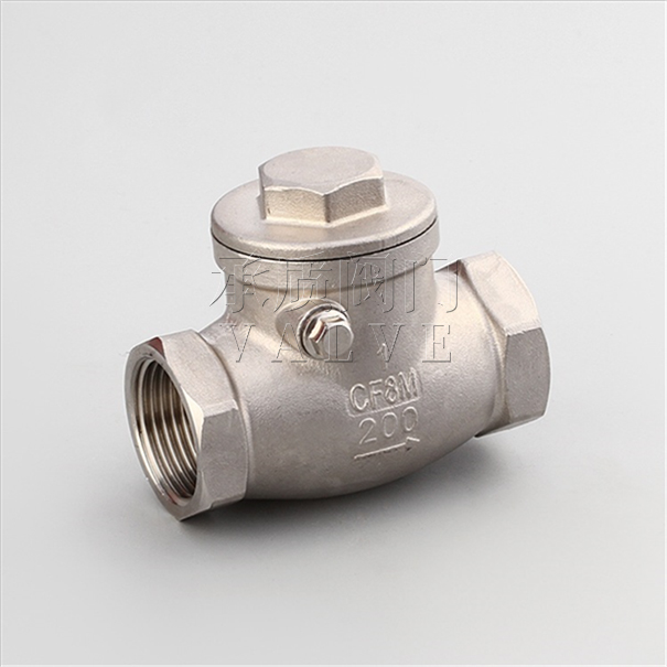 H14W,H14H不锈钢丝口止回阀1