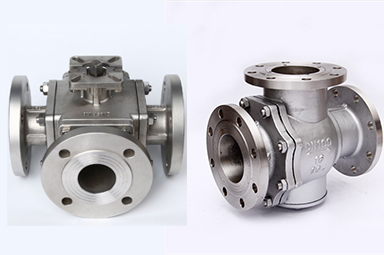 Q44F,Q45F不锈钢三通球阀