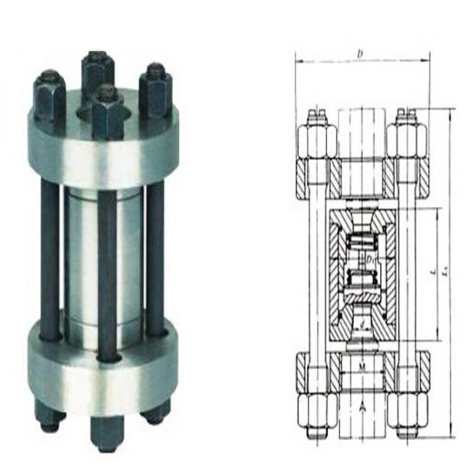 高压对夹式止回阀结构图
