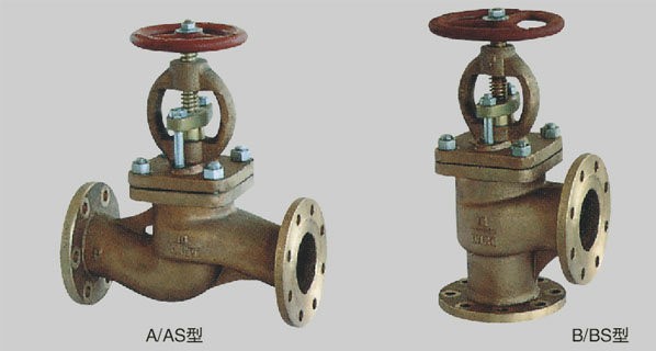 船用法兰青铜截止止回阀(图) 船用法兰青铜截止止回阀