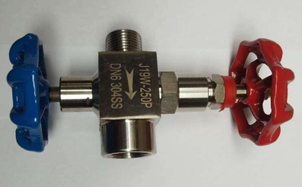 压力表三通阀J19W实物图1 压力表三通阀J19W实物图